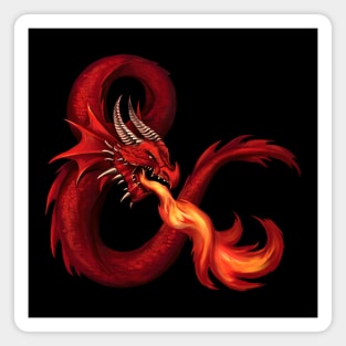 DnD Red Dragon Magnet